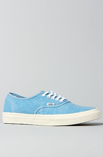 Vans The Authentic Slim Sneaker in Hawaiian Ocean in Blue (ocean) - Lyst