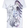 Balmain Printed Tshirt in White for Men - Lyst