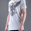 Balmain Printed Tshirt in White for Men - Lyst