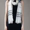 Burberry Silk Blend Scarf in Beige (nude) - Lyst
