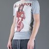 Dolce & Gabbana Playboy Printed Tshirt in Gray for Men (grey) - Lyst