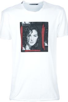 Dolce & Gabbana Monica Bellucci Printed T-shirt - Lyst