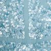 Elie Saab Beaded Top Silk Gown in Blue (silver) - Lyst