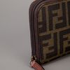 Fendi Monogram Print Wallet in Brown - Lyst