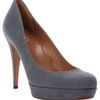 Gucci High Heel Pump in Gray (grey) - Lyst