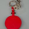 Gucci Leather Key Chain Cellarius in Red - Lyst