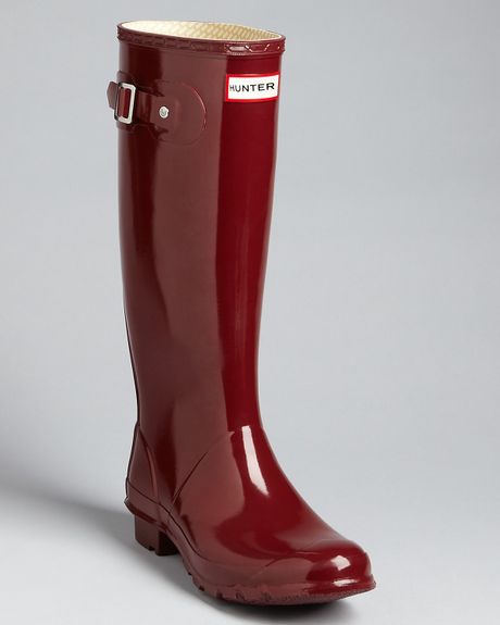 hunter extended calf rain boots