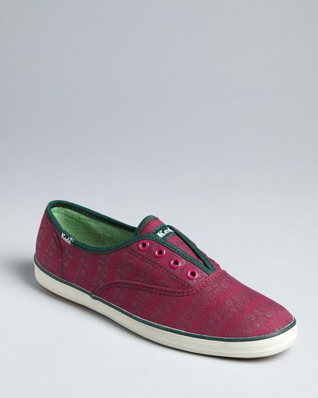 floral keds slip on