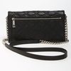 Marc Jacobs Quilting Ginger Leather Shoulder Bag in Black (black/ silver) - Lyst