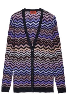 Missoni Short Zig Zag Cardigan - Lyst