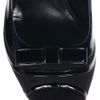 Oscar De La Renta Twiggy Suede and Patentleather Pumps in Black - Lyst