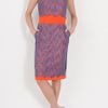 Preen Ingrid Contrast Lace Dress in Purple (nude) - Lyst