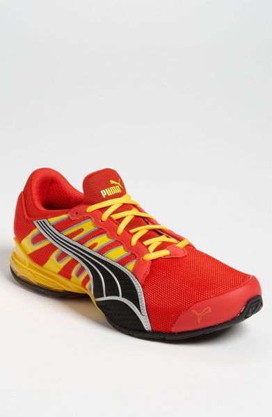 puma white red blue yellow