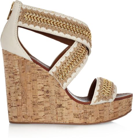 tory burch sandals cream