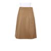 Yves Saint Laurent Wrap Around Skirt in Genuine Leather in Beige (leopard) - Lyst