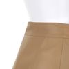 Yves Saint Laurent Wrap Around Skirt in Genuine Leather in Beige (leopard) - Lyst