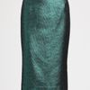 Tibi Lurex Jacquard Pencil Skirt in Green (emerald) - Lyst