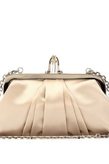 Christian Louboutin Mini Loubi Lula Satin Croissant Clutch - Lyst