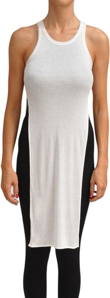 Gareth Pugh Long Modal Top in White - Lyst