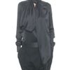 Givenchy Silk Satin Blouse in Black - Lyst