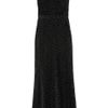 Issa Backless Velvet Gown in Black - Lyst