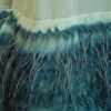 Jo No Fui Viscose Dress with Feather Applications in Green - Lyst