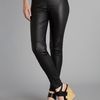 Michael By Michael Kors Skinny Leather Trouser in Black - Lyst