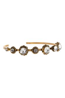 Oscar de la Renta Jeweled Headband - Lyst