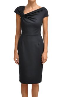 Valentino Asymmetric Neckline Dress - Lyst