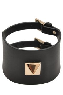 Valentino Rock Stud Leather Bracelet - Lyst
