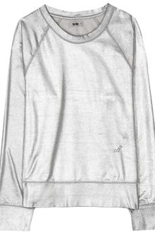 Acne Tegan Silver Pullover - Lyst