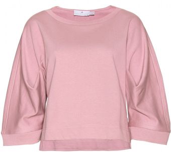 Adidas by Stella Mccartney  Cropped Sweatshirt - Lyst