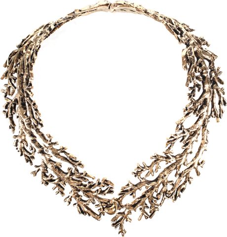 Aurelie Bidermann Aphrodite Necklace in Gold Metal in Gold - Lyst