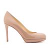 Christian Louboutin New Simple 100 Patent Leather Pumps in Beige (nude) - Lyst