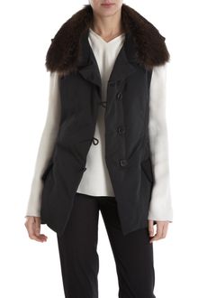 Derek Lam Fur Collar Vest - Lyst