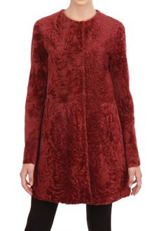 Drome Reversible Astrakhan Fur Coat - Lyst