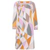 Emilio Pucci Characteristic Print Dress in Multicolor (charcoal) - Lyst
