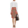 Erdem Shona Printed Skirt in Beige (floral) - Lyst