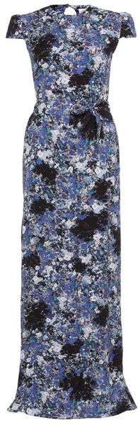 Erdem Aurelia Floral Printed Dress - Lyst