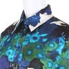 Erdem Silk Satin Shirt in Blue (multicolored) - Lyst