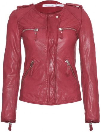Etoile Isabel Marant Kady Leather Jacket - Lyst