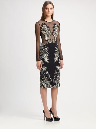 Etro Illusion Dress - Lyst