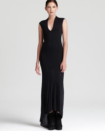 Helmut Lang Mermaid Dress Slack Jersey - Lyst