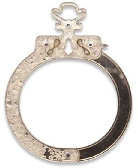 Jessica De Lotz Jewellery Cheeky Gold Perspex Handcuff Bangle in Gold - Lyst