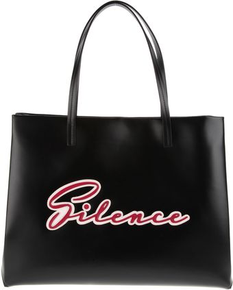 Jil Sander Glossy Calf Leather Bag - Lyst