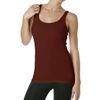Michael Stars 2x1 Rib Boyfriend Tank in Brown (cinnamon) - Lyst