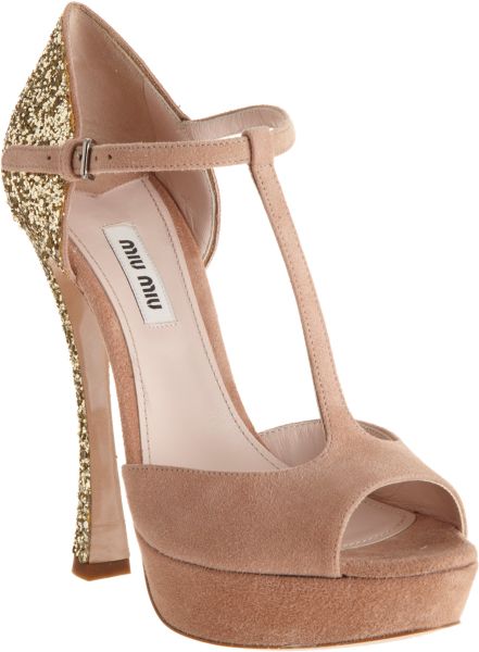 miu miu nude heels