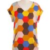 Modcloth Mosaic Teacher Top in Orange - Lyst