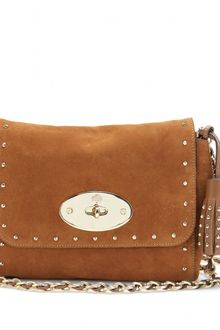 Mulberry Lily Tassel Suede Shoulder Bag - Lyst
