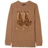 Mulberry Pullover with Tiger Motif in Brown (truffle) - Lyst